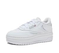 Reebok Baskets Club C Extra Plateforme Femme, Chaussure Blanc/Chaussure Blanc/Gris Pur 3, 37.5 EU