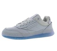 Reebok Baskets Club C pour homme, Blanc/bleu brave/turquoise éclatant, 44.5 EU