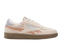 Reebok - Sneakers basses en cuir - Club C Revenge Vintage Muted Clay / Muted Clay / Leisure Blue pour Femme en Cuir - Taille 38,5 - Bleu Bleu 38,5