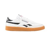 Reebok Baskets Club C Revenge Vintage pour Homme, Blanc, Noir, Caoutchouc, Taille 40,5 UE, Caoutchouc Blanc et Noir, 40.5 EU