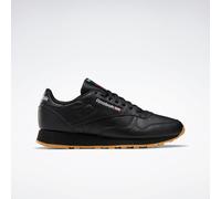 Reebok - Baskets en cuir classiques, Black/Pure Grey/Reebok Grey, Taille: 41