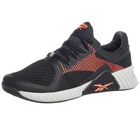 Reebok Baskets Flip Charge pour Homme, Noir, Orange évasé, Gris 1, 42 UE, Black Orange Flare Grey 1, 42 EU