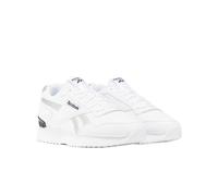 Reebok Femme Glide Ripple Clip Sneaker, White/White/Silver Metallic, 37 EU