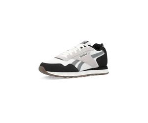 Reebok Baskets Glide Unisexes, Blanches, Noir délavé, Craie, 44,5 UE, White Washed Black Chalk, 44.5 EU