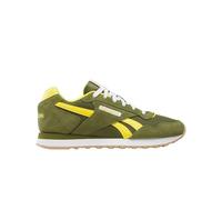 Reebok Baskets Glide Unisexes, Vert Terre/doré Noisette, Blanc, Taille 45,5 UE, Earthy Green Golden Haze White, 45.5 EU