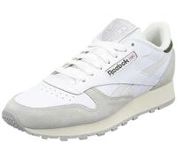 Reebok Baskets Klassisches Leder Unisexes, FTWR White Steely Fog F23 Pure Grey 3, 38.5 EU