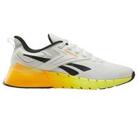 Reebok Baskets Nano Gym pour Homme, Craie/Noir/Ambre électrique, Taille 44 UE, Chalk Black Electric Amber, 44 EU