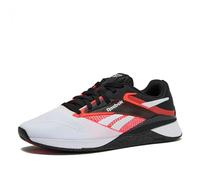 Reebok Baskets Nano X4 unisexes pour adulte, Noir/Chaussures Blanc/Orange Flare, 11 Women/9.5 Men