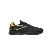 Reebok Baskets Nano X5 Edge Unisexes, Noir/Arena Orange/Citron Vert, Taille 42 EU