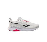 Reebok Baskets Nanoflex TR 2 pour Homme, Blanc/Noir/Rouge énergétique, 42.5 EU