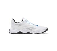 Reebok Baskets Nfx Trainer pour Homme, Blanc/Noir/Bleu Optimum, 45.5 EU