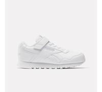 Reebok - Baskets pour enfants Glide avec élastique et bride supérieure, White/Cdgry/White, Taille: 32.5