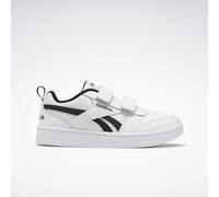 Reebok - Baskets pour enfants Royal Prime 2.0 à deux sangles, White/White/Black, Taille: 30.5