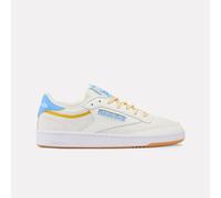 Reebok - Baskets pour Femme Club C 85, Chalk/Periblue/Athleticgold, Taille: 38