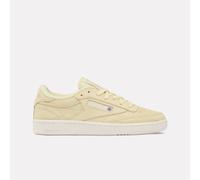 Reebok - Baskets pour Femme Club C 85, Chalk/Rawyellow/Simplebiege, Taille: 41