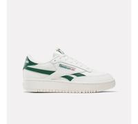 Reebok - Baskets pour femmes Club C Double Revenge, Chalk/Chalk/Darkgreen, Taille: 35
