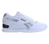 Reebok Baskets Royal Glide Rplclp pour Femme, Blanc Blanc Argent Métallisé, 35 EU