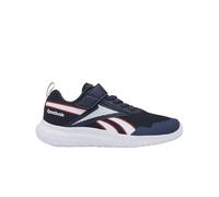 Reebok Baskets Rush Runner 5 avec Lacets élastiques et Sangle supérieure pour Enfant, Vectornavy White Vectorred, 29 EU