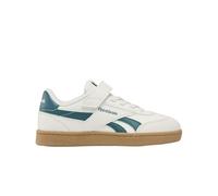 Reebok Baskets Smash Edge Elastic & Top Strap - Unisexe - pour Enfant, Chalk Retroteal Sgum1, 28 EU