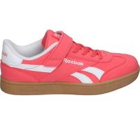 Reebok Baskets Smash Edge Elastic & Top Strap - Unisexe - pour Enfant, Sunsetcoral Electricamber Rgum1, 28 EU