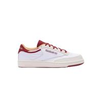 Reebok Mixte Club C 85 Basket, White/RETRORED/Chalk, 44 EU