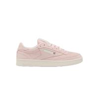 Reebok Baskets Unisexe Club C 85, Craie, Rose Pur, albâtre, Taille 42,5 EU