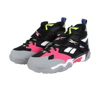 Reebok Baskets Unisexes Preseason 94, Noir, Rose Gras, Blanc, 43 EU