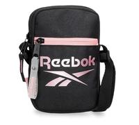 Reebok Beverly Sac Messenger Petit Noir 12 x 17 x 2,5 cm Polyester, Noir, Talla única, Petite bandoulière