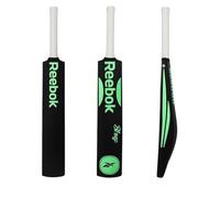 Reebok Blaze Batte de cricket en plastique - Taille complète 86,4 x 11,4 cm, PVC léger, design durable pour l'entraînement et les jeux récréatifs, convient aux enfants de 15 ans et plus (vert)