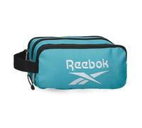 Reebok Boston Trousse Triple Turquoise Bleue 22 x 10 x 9 cm Polyester 1,98 L by Joumma Bags