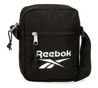 Reebok Boston Sac à bandoulière Noir 17x21x7 cms Polyester