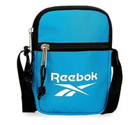 Reebok Boston Sac à Bandoulière Petit Bleu 12x17x2,5 cms Polyester