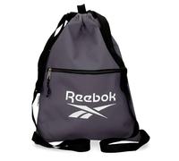 Reebok Boston Sac à Dos avec Fermeture éclair Gris 35 x 46 cm Polyester by Joumma Bags, Gris, 35x46x0.5 cms, Sac à Dos avec Fermeture éclair