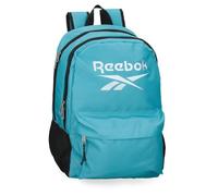 Reebok Boston Sac à Dos Double Compartiment Adaptable 15.6" Inches Bleu Turquoise 31x44x15 cm Polyester 20.46L par Joumma Bags