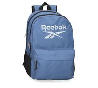Reebok Boston Sac à Dos Double Compartiment Adaptable Ordinateur Portable 15,6 Pouces Bleu 31x44x15 cm Polyester 20,46L by Joumma Bags