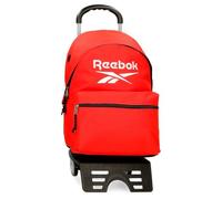 Reebok Boston Sac à Dos Scolaire avec Chariot Rouge 31 x 44 x 17,5 cm Polyester 23,87 L by Joumma Bags, Rouge, Sac à Dos Scolaire avec Chariot