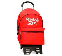 Reebok Boston Sac à Dos Scolaire avec Chariot Rouge 31 x 44 x 17,5 cm Polyester 23,87 L by Joumma Bags, Rouge, Sac à Dos Scolaire avec Chariot