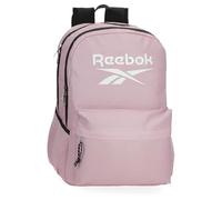 Reebok Boston Sac à dos scolaire double compartiment portable 15,6 pouces Rose 31 x 44 x 15 cm Polyester by Joumma Bags, rose, 31x44x15 cms, Sac à dos scolaire double compartiment