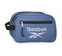 Reebok Boston Trousse de Toilette Adaptable à Deux Compartiments Bleu 26x16x12 cm Polyester by Joumma Bags