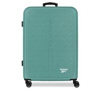 Reebok Boston Valise Moyenne Vert Turquoise 46x65x25 cm Rigide ABS Serrure à Combinaison Intégrée 56L 4kg 4 Doubles Roues par Joumma Bags