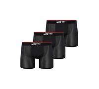 Reebok Boxers 'GLYNN' gris clair / rouge / noir, Taille M