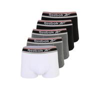 Reebok Boxers 'JAY' gris / rouge / noir / blanc, Taille M