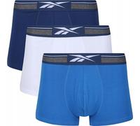 Reebok - Boxers pour homme - Sport(pack de 3) GT5537 (M) (Bleu/Blanc/Marine)