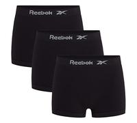 Reebok Boxers sans Couture pour Homme en Coloris Noir Respirant avec Impression de la Marque sur la Ceinture Extensible en Lot de 3