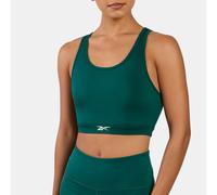 Reebok - Brassière de sport à fort impact Tulip Core, Metal Green, Taille: M