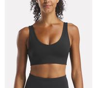 Reebok - Brassière de sport Lux à col en V, Black, Taille: S
