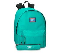 Reebok Brooklyn Colors Sac à dos scolaire vert 31,5 x 45 x 15 cm Polyester 21,26 L by Joumma Bags, vert, Talla única, Sac à dos scolaire