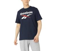 Reebok - T-shirt homme Bruno Big Logo à col rond manches courtes, Homme, Vector Navy, Taille: XL