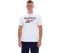Reebok Bruno Big Logo Crew Neck SS T-Shirt pour Homme, Blanc., L