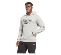 Reebok Camouflage Moderne SweatShirt à Capuche, Gris chiné Moyen, S Homme L